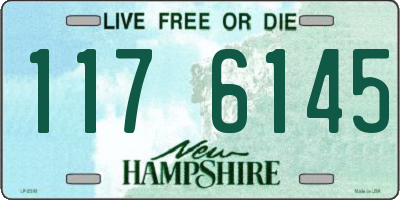 NH license plate 1176145