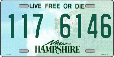 NH license plate 1176146