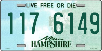 NH license plate 1176149