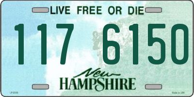 NH license plate 1176150
