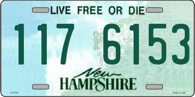 NH license plate 1176153