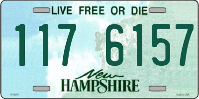 NH license plate 1176157