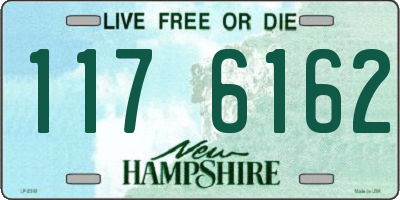 NH license plate 1176162