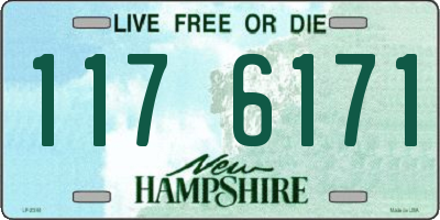 NH license plate 1176171