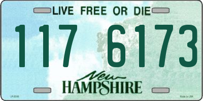 NH license plate 1176173