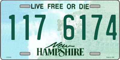NH license plate 1176174
