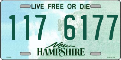 NH license plate 1176177