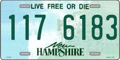 NH license plate 1176183