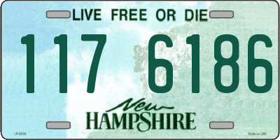 NH license plate 1176186