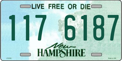 NH license plate 1176187