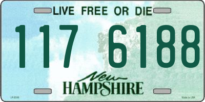NH license plate 1176188