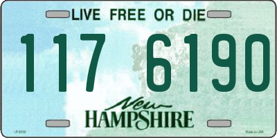 NH license plate 1176190