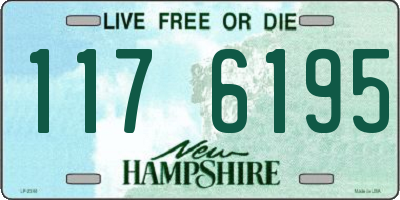 NH license plate 1176195