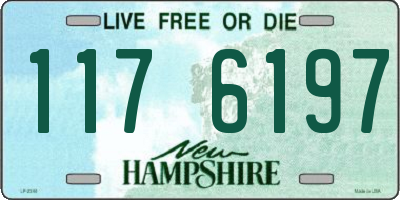 NH license plate 1176197
