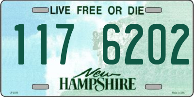 NH license plate 1176202