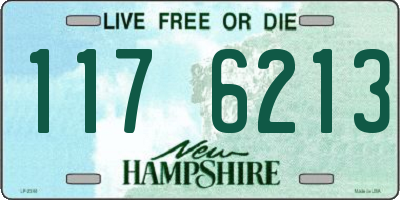 NH license plate 1176213