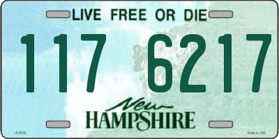NH license plate 1176217