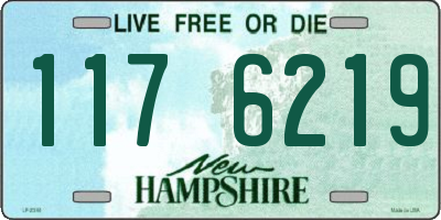 NH license plate 1176219