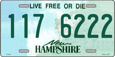 NH license plate 1176222
