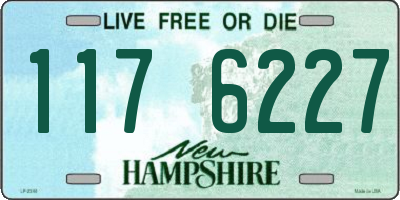 NH license plate 1176227