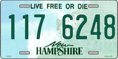 NH license plate 1176248