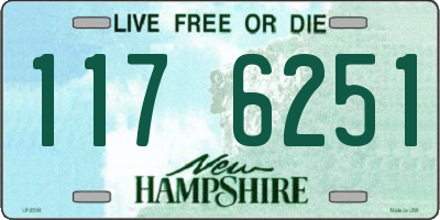 NH license plate 1176251