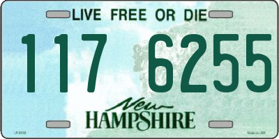 NH license plate 1176255