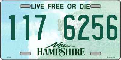 NH license plate 1176256