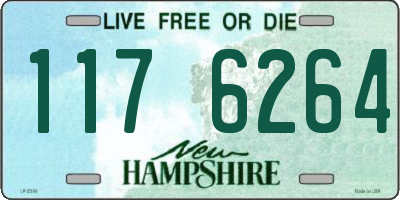 NH license plate 1176264