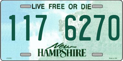 NH license plate 1176270