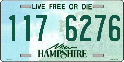 NH license plate 1176276