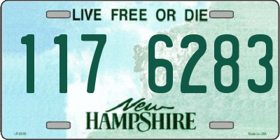 NH license plate 1176283