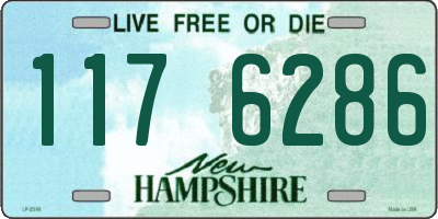 NH license plate 1176286