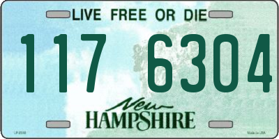 NH license plate 1176304