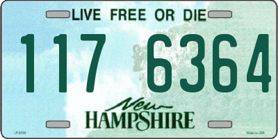 NH license plate 1176364