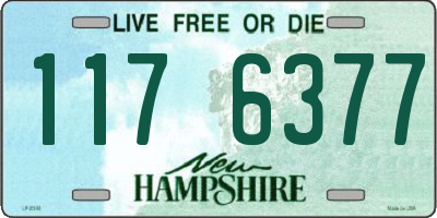 NH license plate 1176377