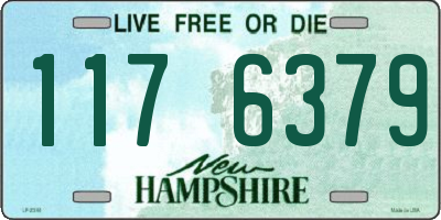 NH license plate 1176379