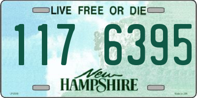 NH license plate 1176395