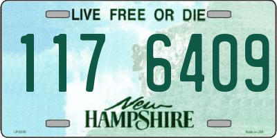 NH license plate 1176409