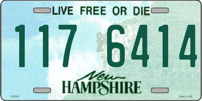 NH license plate 1176414