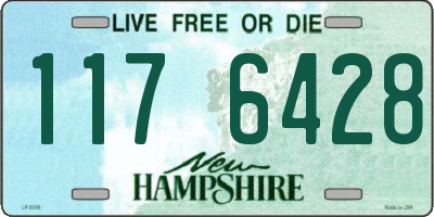 NH license plate 1176428