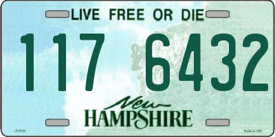 NH license plate 1176432