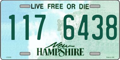 NH license plate 1176438