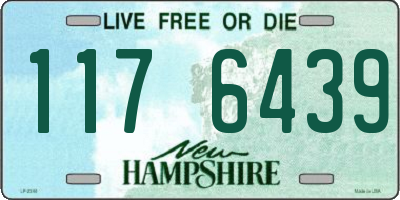 NH license plate 1176439