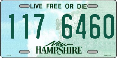 NH license plate 1176460
