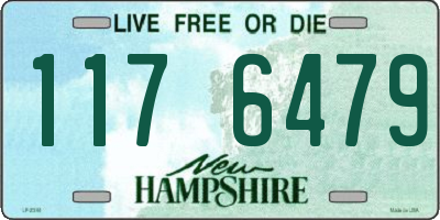 NH license plate 1176479