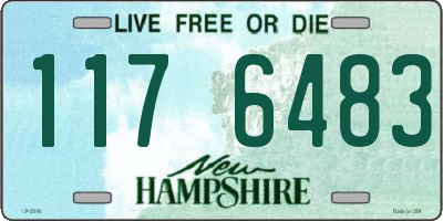 NH license plate 1176483