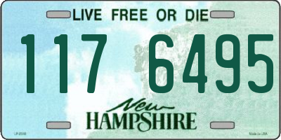 NH license plate 1176495