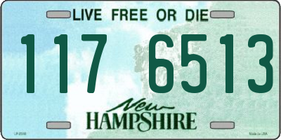 NH license plate 1176513