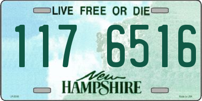NH license plate 1176516